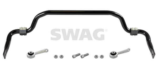 SWAG 33 10 0911 Ράβδος στρέψης, αμάξωμα αυτοκινήτου μπροστινός άξονας for MERCEDES-BENZ